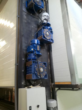 Maquinaria Agroindustrial - Secadero Bandas Secadero Bandas Agrotec - Permite ajustar la velocidad de las bandas así como los caudales de aire y temperatura